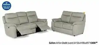 Salon arlon 2-zit