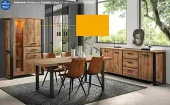 YGO Dressoir 3 deurs-3 lades aanbieding