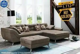 YGO Hoeksalon quadar aanbieding