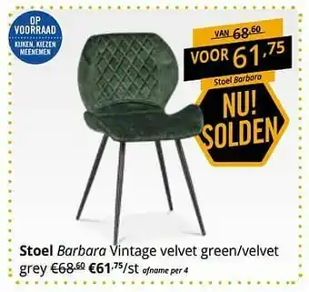 Stoel barbara vintage