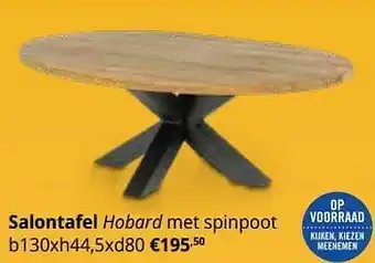 YGO Salontafel hobard aanbieding