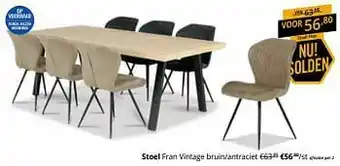 YGO Stoel fran vintage aanbieding