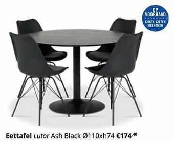 YGO Eettafel lutor aanbieding