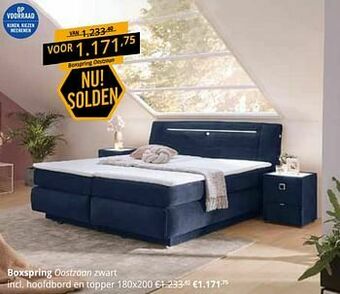 YGO Boxspring oostzaan aanbieding