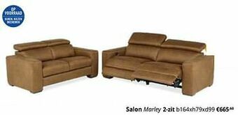 YGO Salon marley 2-zit aanbieding