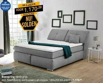 YGO Boxspring venlo aanbieding