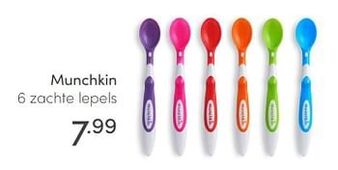 Baby & Tiener Munchkin 6 zachte lepels aanbieding