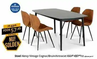 YGO Stoel nancy vintage aanbieding