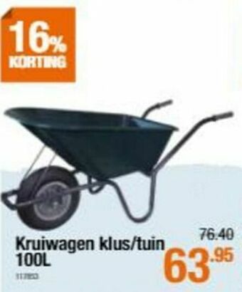 Cevo Kruiwagen klus-tuin aanbieding