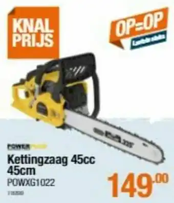 Cevo Kärcher kettingzaag 45cc aanbieding