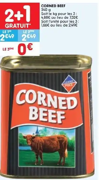 Corned Beef 340g 2+1 Gratuit