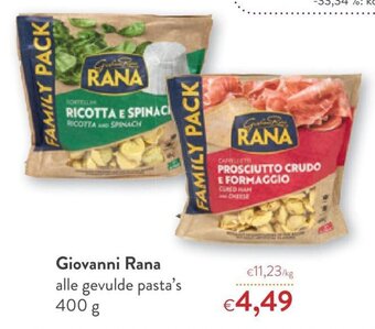 OKay Giovanni Rana Alle GEvulde Pasta's 400g aanbieding