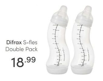 Difrax s-fles double pack