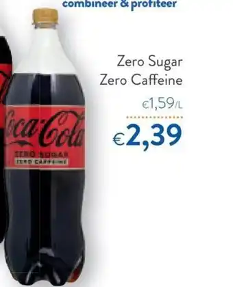OKay Coca-Cola Zero Sugar Zero Caffeine 1.5L aanbieding
