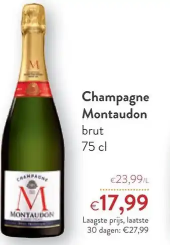 Champagne Montaudon Brut 75cl