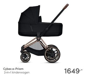 Cybex e-priam 2-in-1 kinderwagen