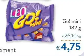 OKay Milka Leo Go! Mini 182g aanbieding
