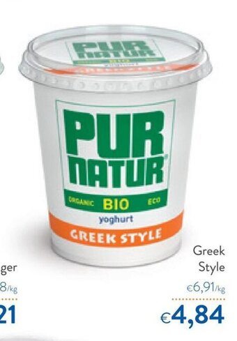 Pur Natur Yoghurt Greek Style 700g
