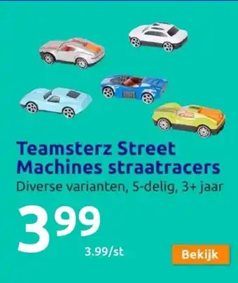 Teamsterz Street Machines Straatracers 5 Delig Diverse Varianten