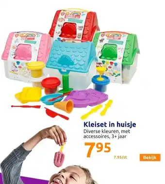 Action Kleiset in Huisje Diverse Kleuren aanbieding