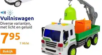 Action Vuilniswagen Diverse Varianten aanbieding