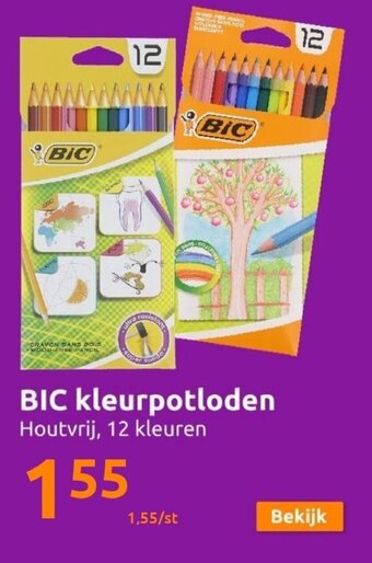 Action Bic Kleurpotloden aanbieding