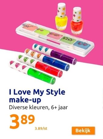 Action I Love My Style Make-Up aanbieding