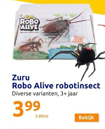 Action Zuru Robo Alive Robotinsect Diverse Varianten aanbieding