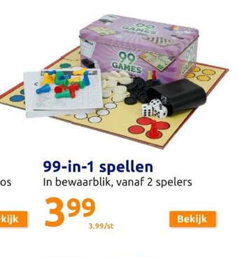 Action 99-in-1 Spellen aanbieding