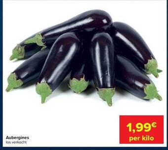 Carrefour Aubergines aanbieding