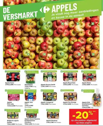 Carrefour Appels aanbieding
