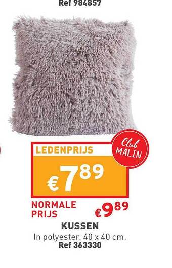 Trafic Kussen aanbieding