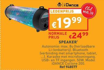 Trafic Speaker aanbieding