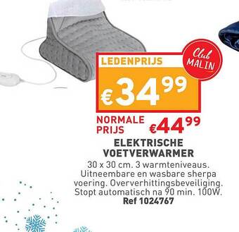 Trafic Elektrische voetverwarmer aanbieding