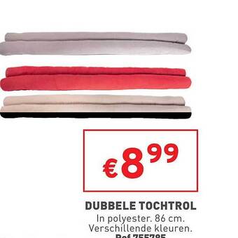 Trafic Dubbele tochtrol aanbieding