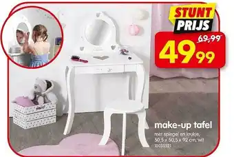 Yess Makeup tafel aanbieding