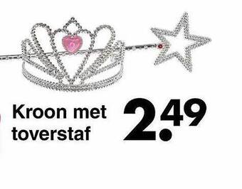 Kroon met toverstaf