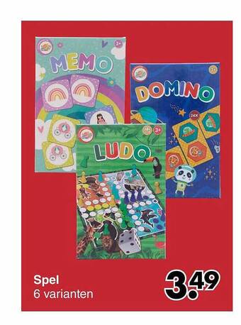 Wibra Spel aanbieding