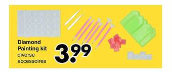 Wibra Diamond painting kit aanbieding