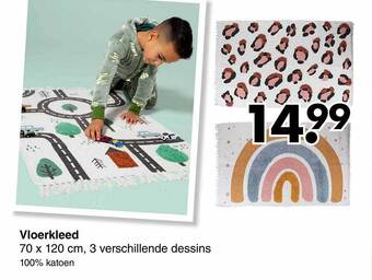 Wibra Vloerkleed aanbieding