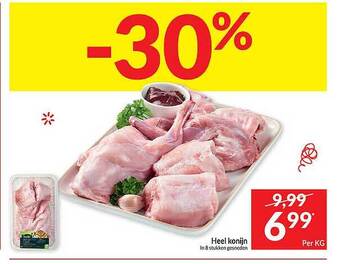 Intermarché Heel konijn aanbieding