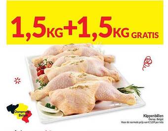 Intermarché Kippenbillen aanbieding
