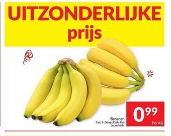 Intermarché Bananen aanbieding