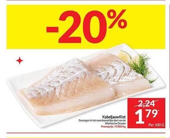 Intermarché Kabeljauwfilet aanbieding