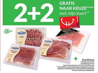 Intermarché Gran brianza italiaanse charcuterie aanbieding