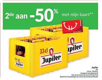 Intermarché Jupiler pils aanbieding