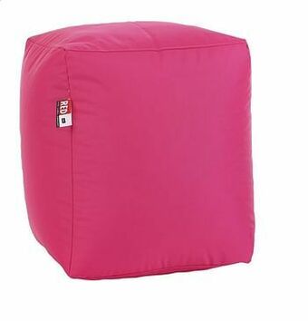 Dreamland Poef Cube fuchsia aanbieding