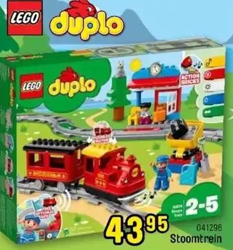 Happyland Lego stoomtrein 041296 aanbieding
