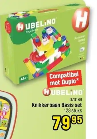 Happyland Baby clementoni knikkerbaan basis set 070189 aanbieding