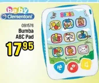Happyland Baby Clementoni Bumba ABC Pad 091576 aanbieding